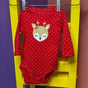 Carter's Red Baby Onesie